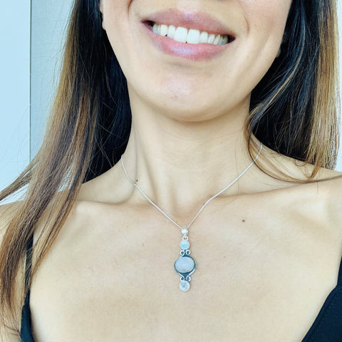 Pendentif "Prêtresse de la lune"